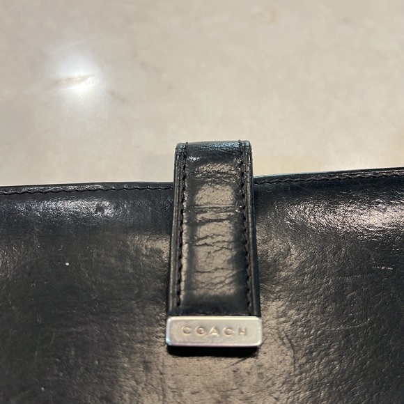 Coach Vintage Lexington leather kiss lock button-fold wallet clutch - Picture 2 of 9